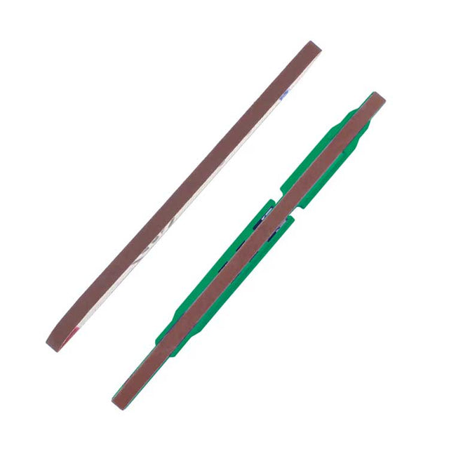Sanding Stick with 2 Belts -- 320 Grit (green)