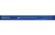 Scale Model Rulers -- Deluxe Scale Model Reference Rule; 12", Blue Tempered Anodized Aluminum