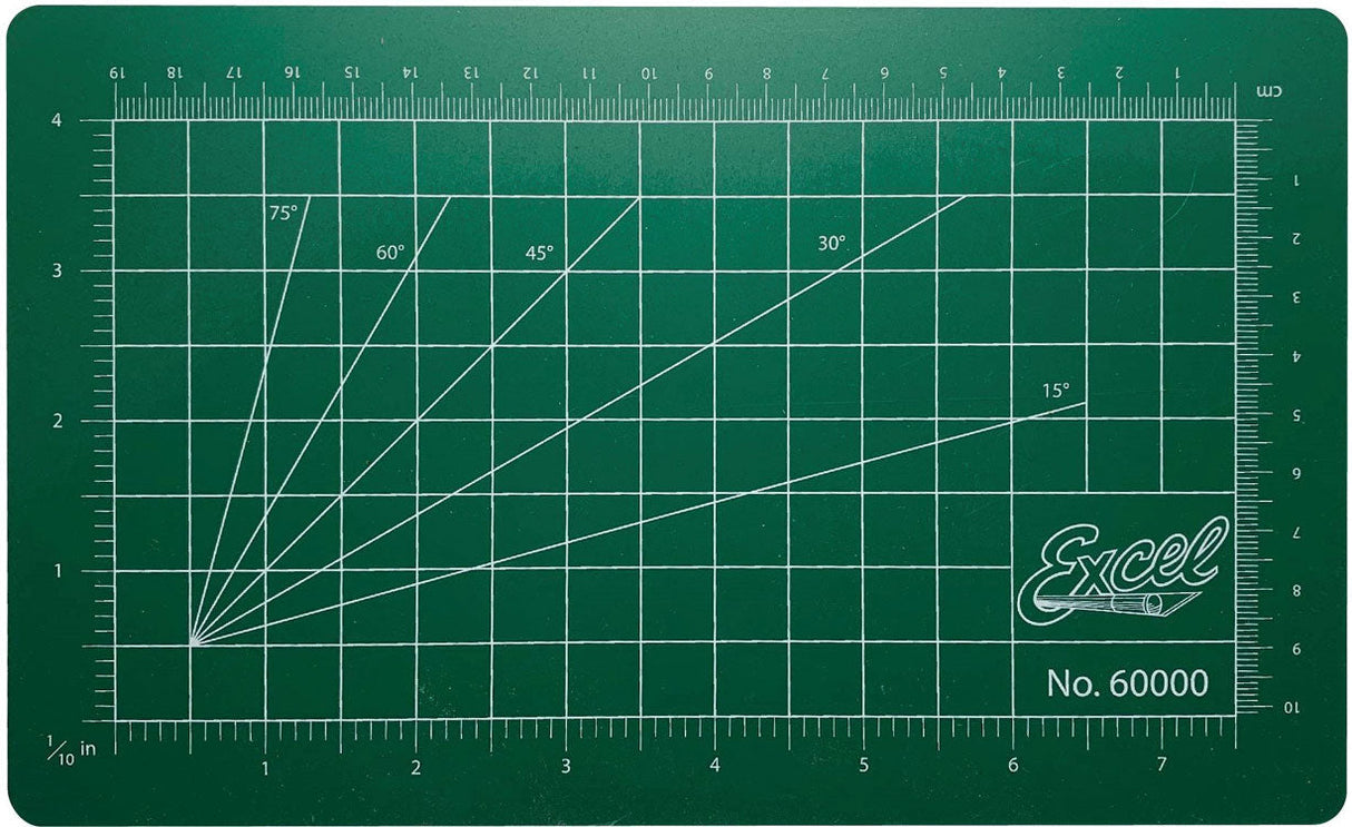 Self-Healing Cutting Mat - Green -- 5-1/2 x 9"  14 x 22.9cm