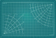 Self-Healing Cutting Mat - Green -- 12 x 18"