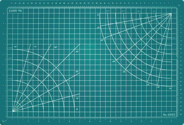 Self-Healing Cutting Mat - Green -- 12 x 18"