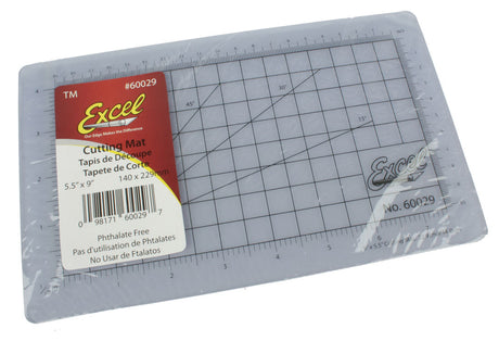 Cutting Mat -- Clear 5-1/2 x 9"  14 x 22.9cm