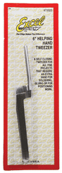 6" Helping Hand Tweezer -- Carded