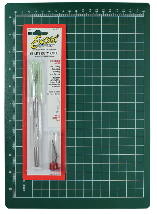 Precision Cutting Kit, Carded -- With K1 Knife