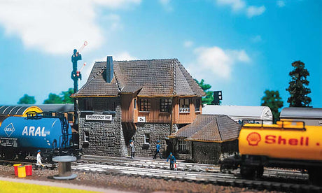 Darmstadt Signal Tower -- Kit - 8-7/16 x 3-1/8 x 4-1/2"  21.5 x 8 x 11.3cm-1