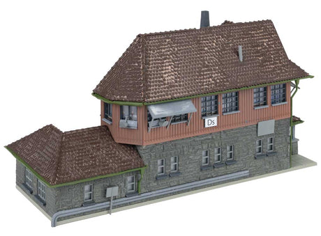 Darmstadt Signal Tower -- Kit - 8-7/16 x 3-1/8 x 4-1/2"  21.5 x 8 x 11.3cm-3