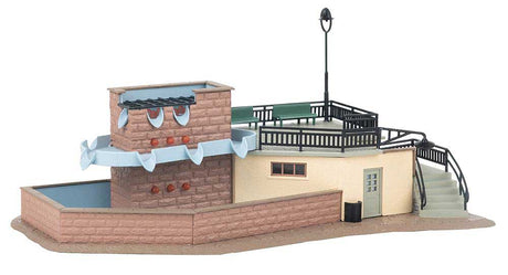 B-160 City Fountain Kit with Faller Magazine Reprint -- 7-5/16 x 4-7/16 x 3-3/8"  18.6 x 11.3 x 8.6cm-2
