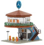 B-214 Auto Rest Gas Station -- Kit - 4-15/16 x 3-9/16 x 1"  12.5 x 9 x 12.7cm-1