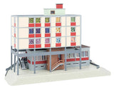 B-928 Modern Bank Building with Faller Magazine Reprint -- Kit - 9-3/8 x 6-1/2 x 6-1/4"  23.8 x 16.5 x 15.8cm-3