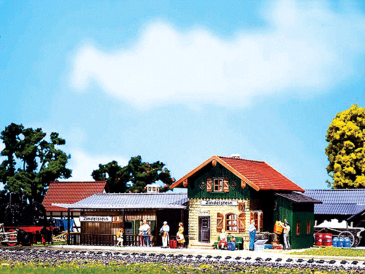 Country Station -- 8 x 4-1/8"  20.3 x 10.4cm