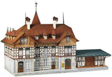 Trossingen Station - Kit (Painted & Weathered) -- 11-5/8 x 6 x 5-1/8"  29.5 x 15.3 x 13cm-3