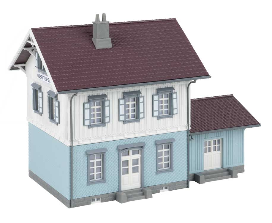 Oberstenfeld Train Station -- Kit - 7-3/16 x 4-1/8 x 5-7/16"  18.2 x 10.4 x 13.8cm-3
