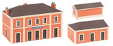 Reichenweier Railway Station Set -- Kit - 3 Structures-3