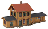 Kupferzell Train Station -- Kit - 12-3/8 x 4-1/16 x 5-11/16"  31.4 x 10.3 x 14.5cm-2