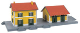Gussing Train Station -- Kit - 16 x 6-3/8 x 5"  40.6 x 16.1 x 12.8cm-3
