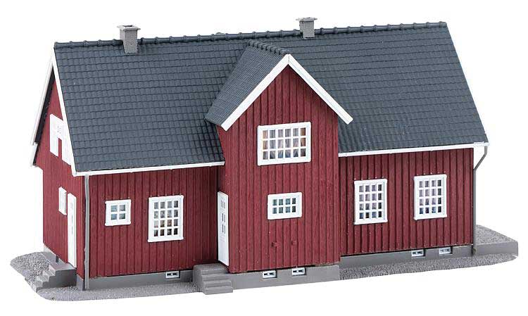 Swedish Railway Station -- Kit - 7-7/8 x 4-1/2 x 4"  20 x 11.5 x 10cm-3