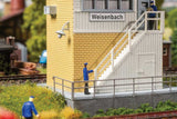 Weisenbach Interlocking Tower (Block Post) -- Kit - 3-9/16 x 3-3/8 x 4-3/8"  9 x 8.5 x 11.1cm-5