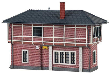 Neuenkirchen Signal Tower -- Kit with Details - 6-1/4 x 2-5/8 x 4-3/16" 15.8 x 6.7 x 10.7cm-3