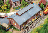 Brick Freight House - Goods Shed -- Kit - 10-3/16 x 5-5/8 x 3-7/16"  25.9 x 14.3 x 8.7cm-2