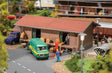 Wood Freight House/Goods Shed -- Kit - 6-1/4 x 3-5/16 x 2-5/16" 16 x 8.4 x 5.9cm-1