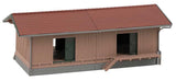 Wood Freight House/Goods Shed -- Kit - 6-1/4 x 3-5/16 x 2-5/16" 16 x 8.4 x 5.9cm-3