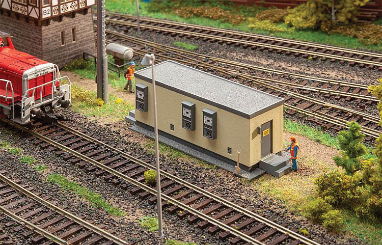 Electronic Interlocking Bungalow -- Kit - 4-11/16 x 1-9/16 x 1-1/2"  11.9 x 4 x 3.8cm-1