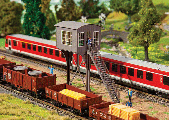 Dahlhausen Signal Tower -- Kit - 4-15/16 x 1-7/8 x 4-1/8"  12.5 x 4.8 x 10.5cm