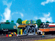 Diesel Oil Facility -- 4-1/8 x 1-3/8"  10.5 x 3.5cm
