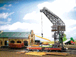 Gantry Crane -- 13-3/8 x 2-1/4"  34 x 5.8cm