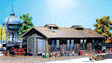 Two-Stall Engine Shed -- 14-1/4 x 7-7/8 x 5-1/4"  35.5 x 19.5 x 13cm