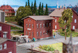 Railway Administration Building - Kit -- 9-3/8 x 5-1/2 x 5-3/8"  23.8 x 13.9 x 13.5cm