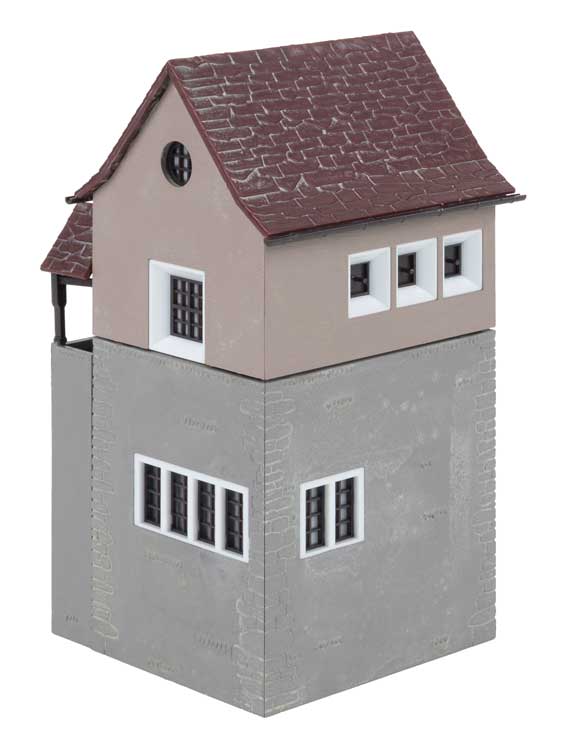 Zuoz Signal Tower -- Kit - 3-7/16 x 3 x 5-5/16"  8.8 x 7.6 x 13.5cm-3