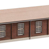 Filisur Engine House/Shed -- Laser-Cut Wood Kit - 28.3 x 8.6 x 7.1cm, Max Engine Length 26cm