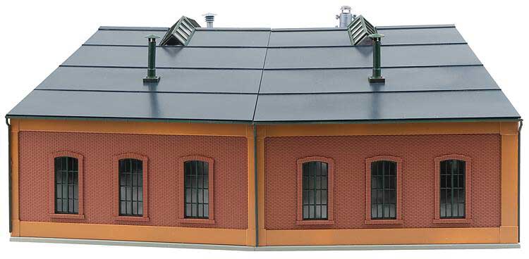 Brick Roundhouse Add-On Stall -- Kit Matches 272-120281 - 13 x 15-3/16 x 5-1/8"  33 x 38.5 x 13cm-2