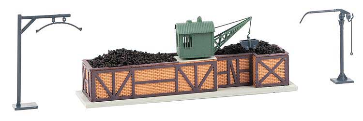 Half-Timber Coaling Station-Bins -- Kit - 7-1/16 x 2-5/8"  18 x 5.4 x 6.6cm-3