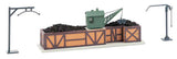 Half-Timber Coaling Station-Bins -- Kit - 7-1/16 x 2-5/8"  18 x 5.4 x 6.6cm-3