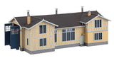 1-Stall Half-Timber Locomotive Shed -- Kit - 10-15/16 x 5-1/16 x 4-1/16" 27.8 x 12.9 x 10.3cm-2