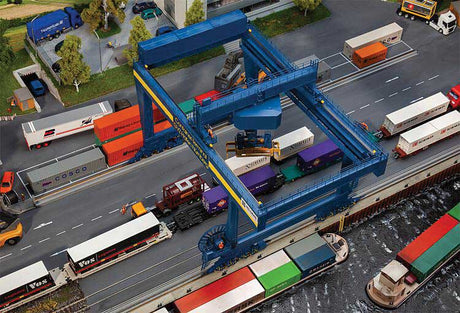 Container Bridge Crane - GVZ Hafen Nurnberg -- Kit - 16-1/2 x 13-11/16 x 10-3/8"  42 x 34.7 x 26.3cm-4