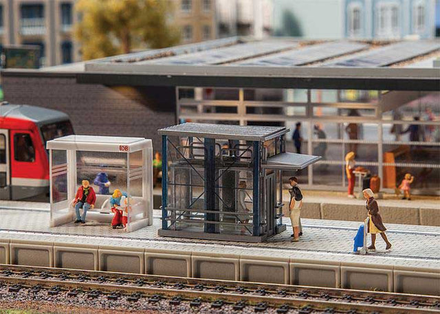Animated Platform Elevator -- Kit - 2-1/16 x 1-1/4 x 1-7/16"  5.2 x 3.1 x 3.7cm, 2-3/8"  6cm Deep, 12-16