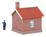 Signal Man's Brick Shed -- Kit - 2-1/8 x 2 x 2-3/8"  5.3 x 5.1 x 6.1cm-3