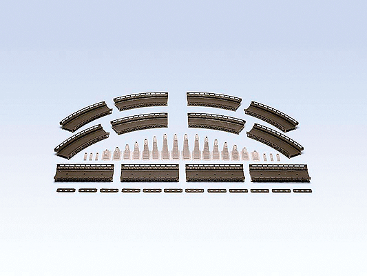 Up & Over Bridge Set For Marklin C-Track -- Radius R1/360 mm