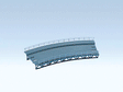 Bridge Track Bed for Marklin C-Track -- Curved - 14-13/32"  36cm Radius (Use with #470 & 471, Each Sold Separately)