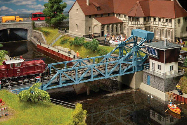 Motorized Folding Bascule Bridge -- Kit - 15-11/16 x 6-7/16 x 5-9/16"  39.9 x 16.4 x 14.1cm-1