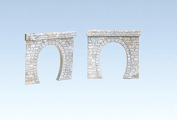 Tunnel Portals -- High Clearance For Catenary 3-3/4"  8.5cm Clearance