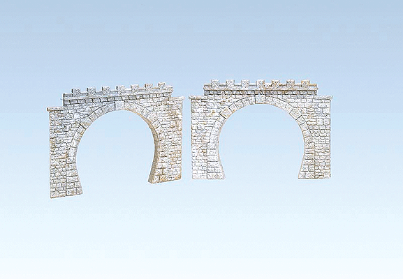 Tunnel Portals -- 2-Track pkg(2)