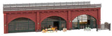 Brick Arcades with Shops, Interiors and Track Bed -- Kit - 14-1/8 x 5-7/16 x 3-13/16"  35.8 x 13.8 x 9.7cm-2