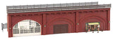 Brick Arcades with Shops, Interiors and Track Bed -- Kit - 14-1/8 x 5-7/16 x 3-13/16"  35.8 x 13.8 x 9.7cm-3