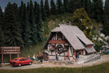 World's Largest Cuckoo Clock with Figure & Operating Clock -- Weathered Anniversary Kit - 6 x 5-1/8 x 4"  15.2 x 13 x 10.2cm-1