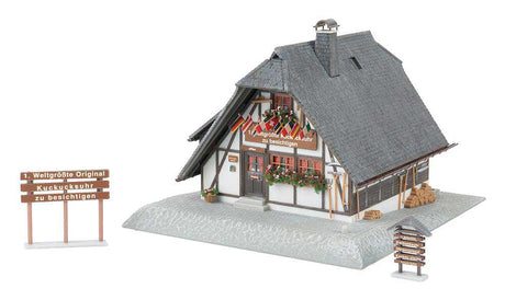 World's Largest Cuckoo Clock with Figure & Operating Clock -- Weathered Anniversary Kit - 6 x 5-1/8 x 4"  15.2 x 13 x 10.2cm-2