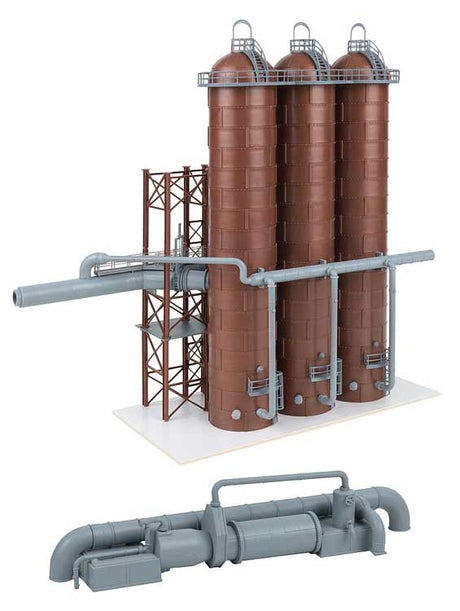 Steel Mill 3 Hot Blast Stove Set -- Kit - 14-5/16 x 5-9/16 x 13-15/16"  36.4 x 14.1 x 35.4cm-3